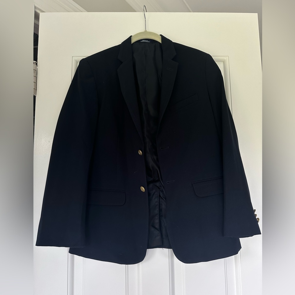 Boys’ Chaps Navy Blazer